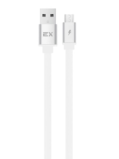 

Аксессуар Exployd USB - microUSB 1m White EX-K-1312, EX-K-1312
