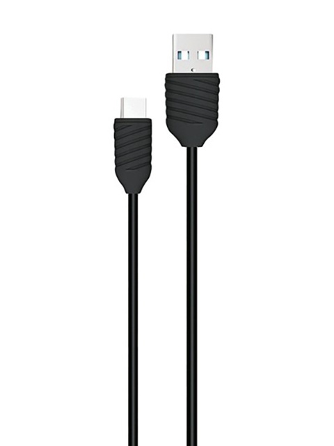 

Аксессуар Exployd Flow USB - Type-C 2.4A 1m Silicone Black EX-K-1305, EX-K-1305