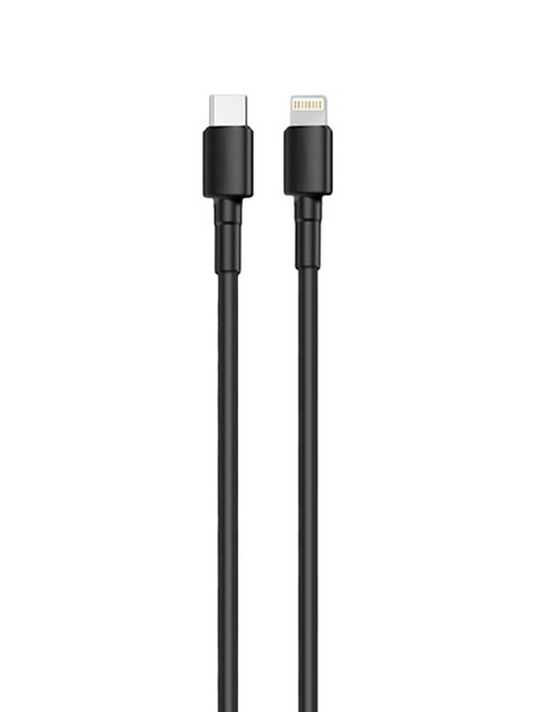 

Аксессуар Exployd Rise Type-C-PD - Lightning 3A 1m Silicone Black EX-K-1232, EX-K-1232
