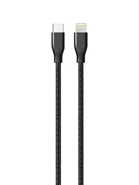 

Аксессуар Exployd Rise Type-C-PD - Lightning 3A 1m Nylon Black EX-K-1236, EX-K-1236