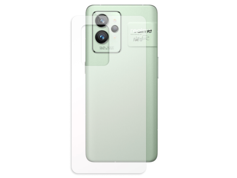 Гидрогелевая пленка LuxCase для Realme GT 2 Pro Transparent 0.14mm Back 90063 гидрогелевая пленка luxcase для oppo a12 0 14mm front and back transparent 86974