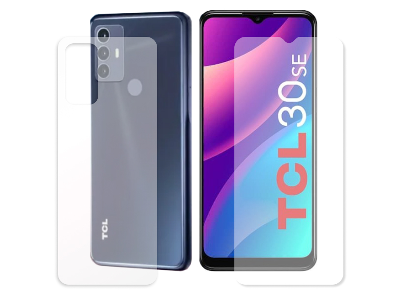 Гидрогелевая пленка LuxCase для TCL 30 SE 0.14mm Transparent Front and Back 90587 гидрогелевая пленка luxcase для tecno pova 2 0 14mm front transparent 86582