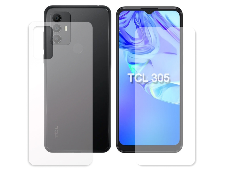 Гидрогелевая пленка LuxCase для TCL 305 0.14mm Matte Front and Back 90596 гидрогелевая пленка luxcase для zte voyage 20 pro 0 14mm back matte 90337