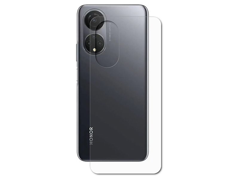 Гидрогелевая пленка LuxCase для Honor X7 0.14mm Matte Back 90601 гидрогелевая пленка luxcase для google pixel 4a 0 14mm front and back matte 86752