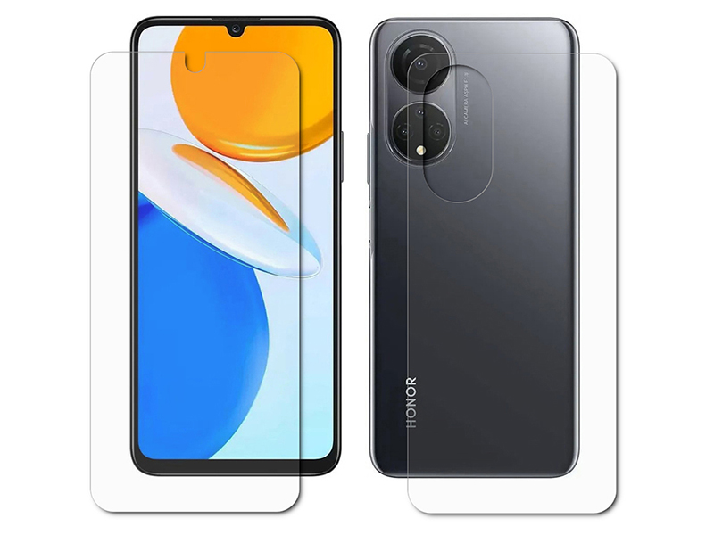 цена Гидрогелевая пленка LuxCase для Honor X7 0.14mm Matte Front and Back 90602