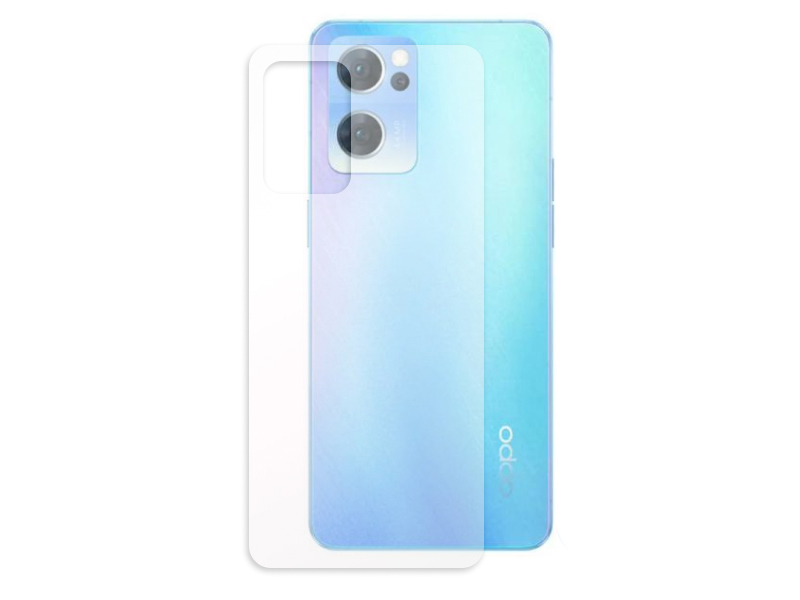 

Гидрогелевая пленка LuxCase для Oppo Reno 7 0.14mm Back Transparent 90425, Oppo Reno 7