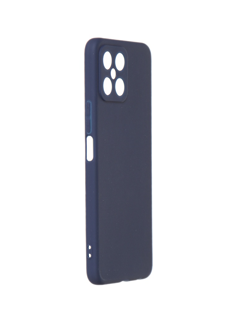 фото Защитный чехол luxcase для honor x8 tpu 1.1mm blue 62697