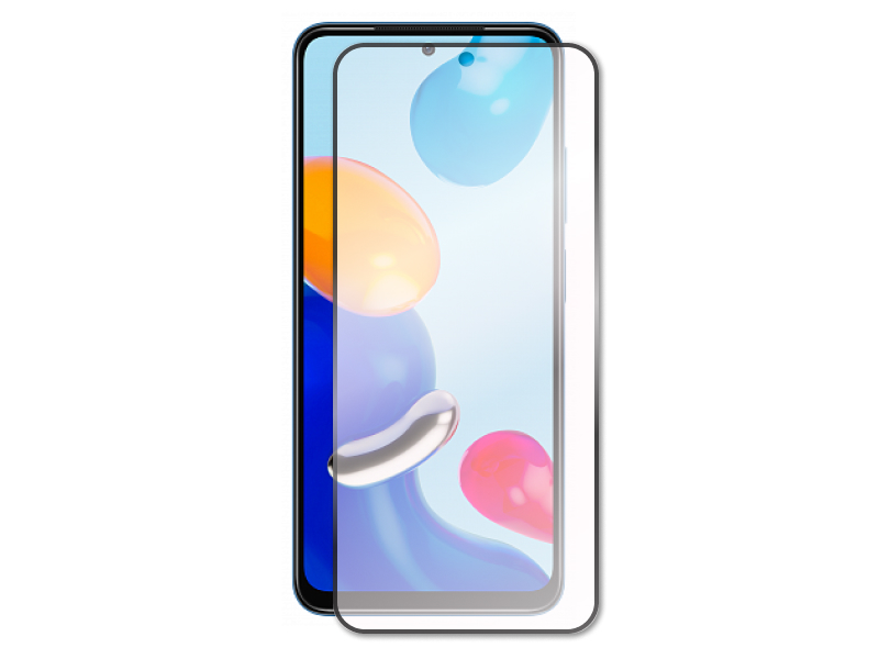 

Защитное стекло Svekla для Xiaomi Redmi Note 11 Full Glue Black, Xiaomi Redmi Note 11