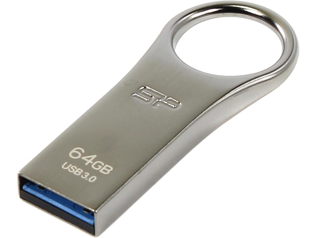 USB Flash Drive 64Gb - Silicon Power Jewel J80 USB 3.0 SP064GBUF3J80V1T usb flash drive 32gb silicon power blaze b10 blue sp032gbuf3b10v1b