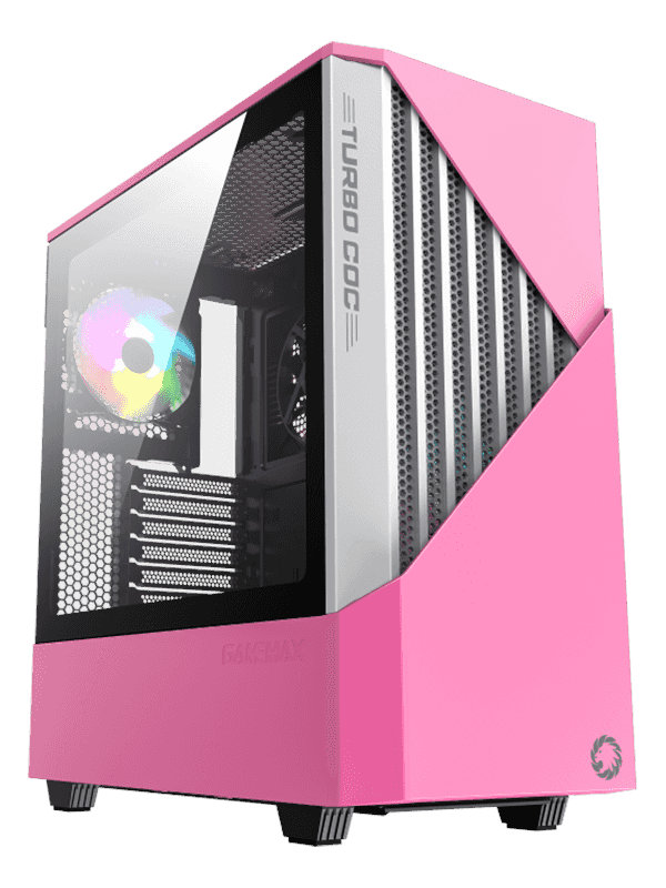 Корпус GameMax Contac COC MFG.T806 без БП Pink