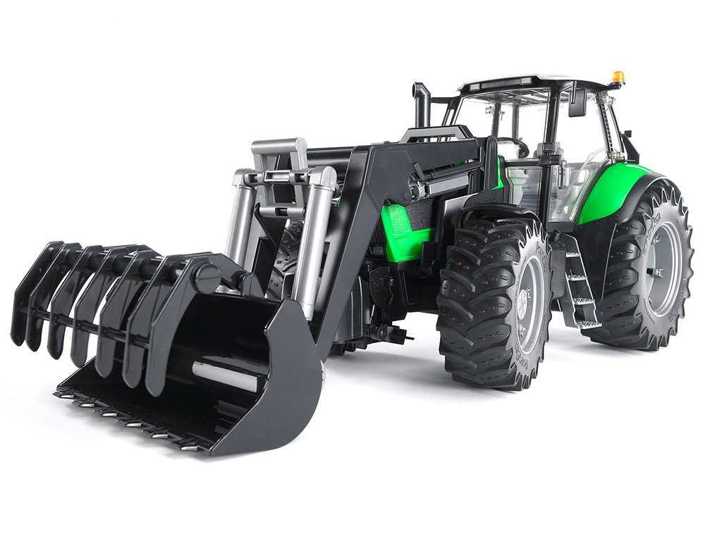 фото Трактор bruder deutz agrotron x720 с погрузчиком 03-081