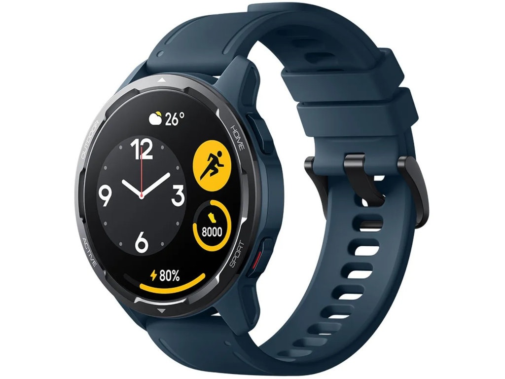 Умные часы Xiaomi Watch S1 Active GL Ocean Blue M2116W1 / BHR5467GL умные часы xiaomi watch s1 active gl space black m2116w1 bhr5380gl