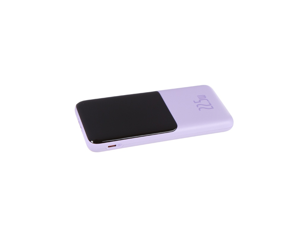 Внешний аккумулятор Baseus Power Bank Elf Digital Display Fast Charge 10000mAh 22.5W Purple PPJL010005