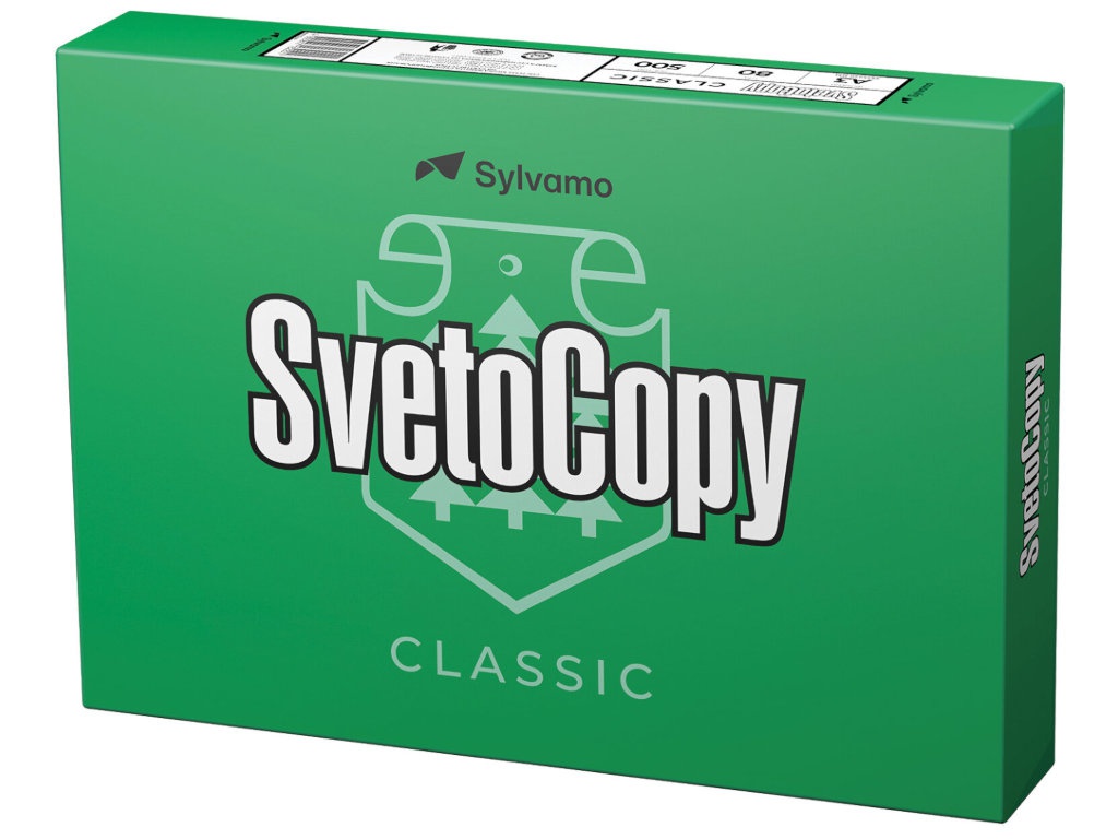 Бумага SvetoCopy Classic А3 80g/m2 500 листов папка с пружинным скоросшивателем а4 400 мкм корешок 17 мм erichkrause matt classic до 150 листов микс