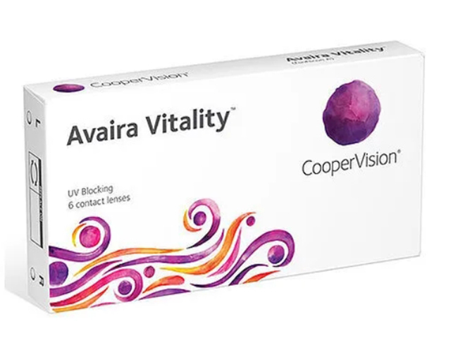 

Контактные линзы CooperVision Avaira Vitality (6 линз / 8.4 / -4.25), Avaira Vitality