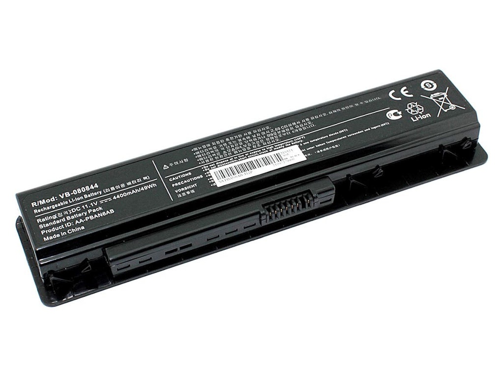 фото Аккумулятор vbparts (схожий с aa-pban6ab) для samsung aegis 400b 4400mah oem 080844