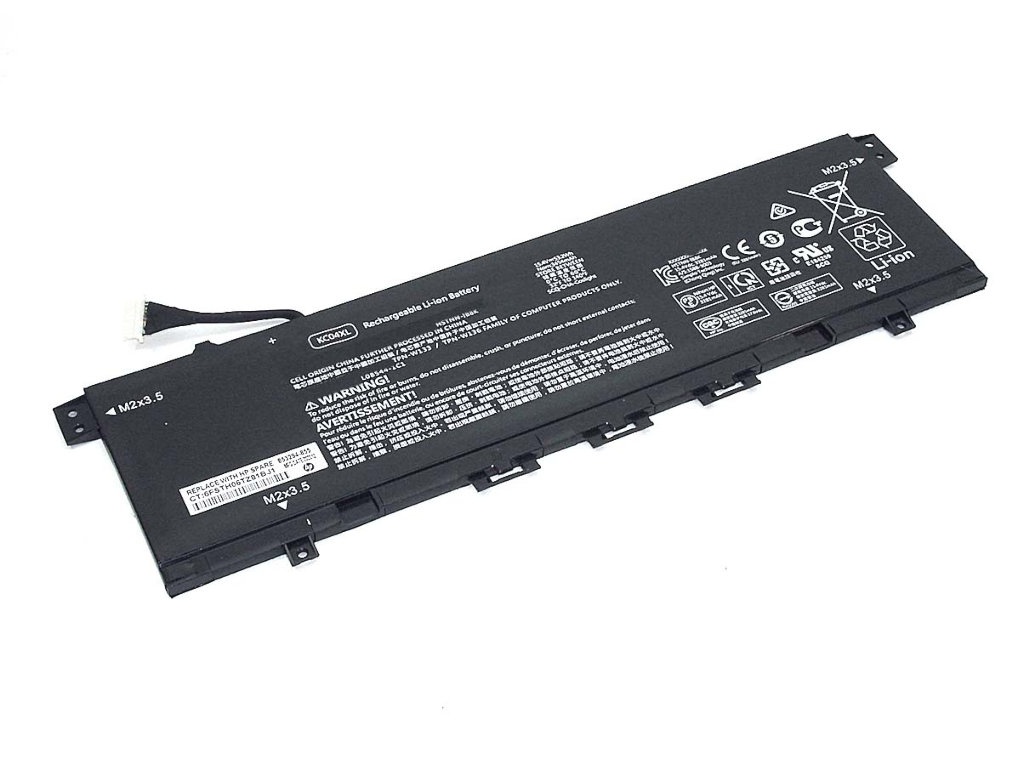 фото Аккумулятор vbparts (схожий с kc04xl) для hp envy 13-ah 15.4v 3454mah 079092