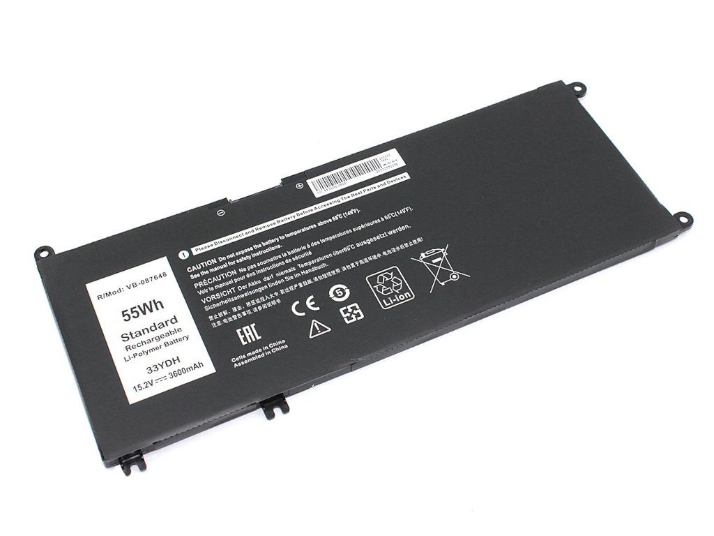 фото Аккумулятор vbparts для dell inspiron 13 7353/33ydh 15.2v 3600mah oem 087648