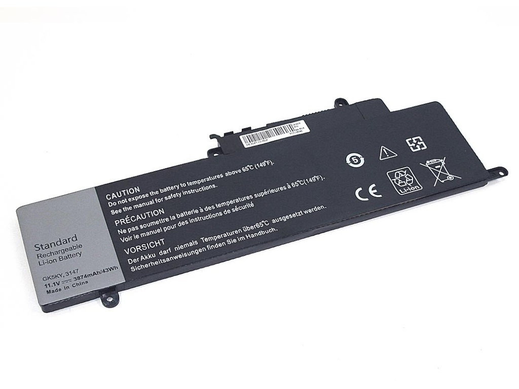 Аккумулятор Vbparts для Dell 3147 11.1V 43Wh OEM Black 065085