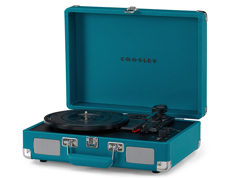 фото Проигрыватель crosley cruiser plus teal cr8005f-tl4