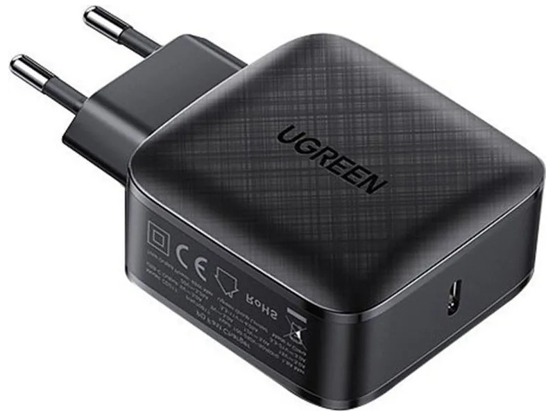 Зарядное устройство Ugreen 1хUSB-C 65W GaN Tech Fast Charger 70817