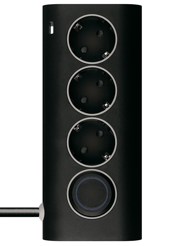 Сетевой фильтр Rombica Neo WC3 3 Sockets 1.5m Black PSE-001