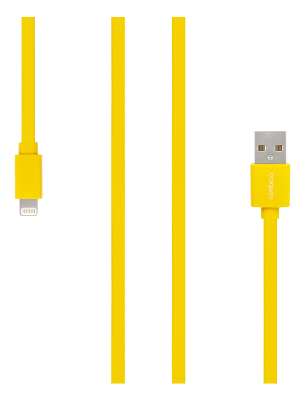 

Аксессуар Rombica Digital MR-01 USB - Lightning 1m Yellow CB-MR01Y, Digital MR-01