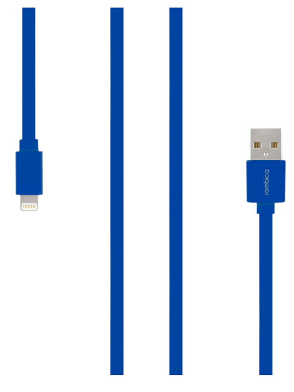 Аксессуар Rombica Digital MR-01 USB - Lightning 1m Blue CB-MR01N