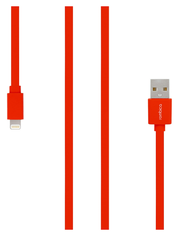 Аксессуар Rombica Digital MR-01 USB - Lightning 1m Red CB-MR01R