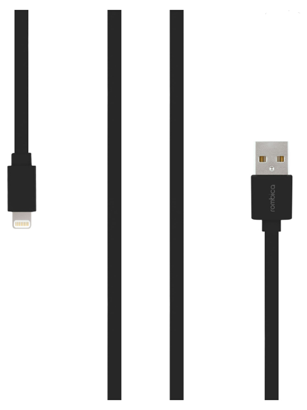 

Аксессуар Rombica Digital MR-01 USB - Lightning 1m Black CB-MR01B, Digital MR-01