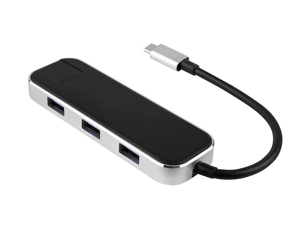 

Хаб USB Rombica Type-C Chronos Black TC-00251, Chronos