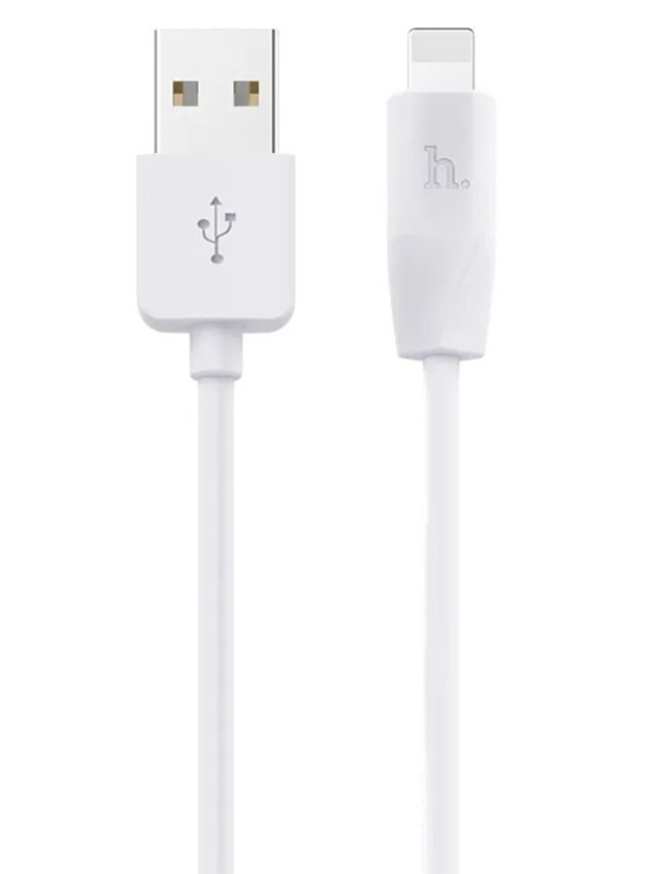 

Аксессуар Hoco X1 Rapid USB - Lightning 2m White 6957531032014, X1 Rapid