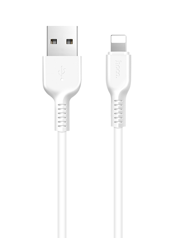 

Аксессуар Hoco X13 Easy USB - Lightning 2.4A 1m White 6957531061151, X13 Easy