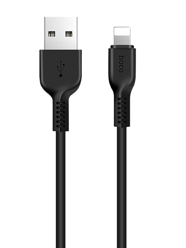

Аксессуар Hoco X13 Easy USB - Lightning 2.4A 1m Black 6957531061144, X13 Easy