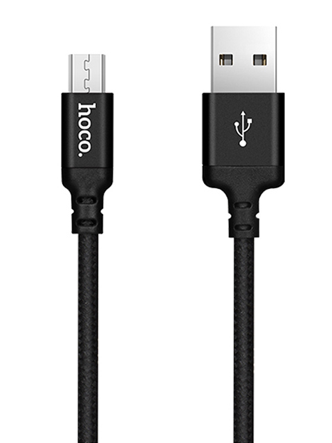 

Аксессуар Hoco X14 Times Speed USB - MicroUSB 1m Black 6957531062844, X14 Times Speed
