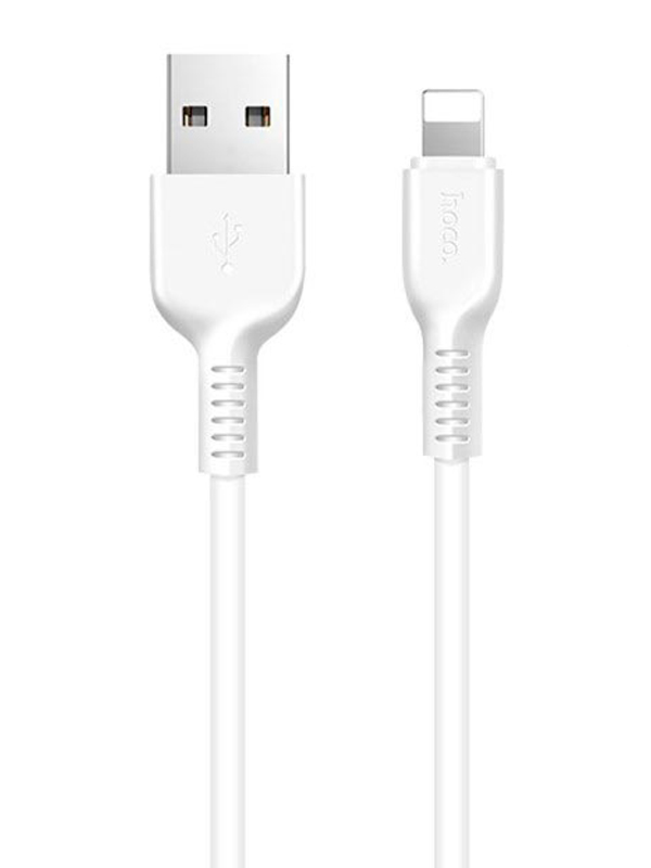 

Аксессуар Hoco X20 Flash USB - Lightning 2m White 6957531068877, X20 Flash