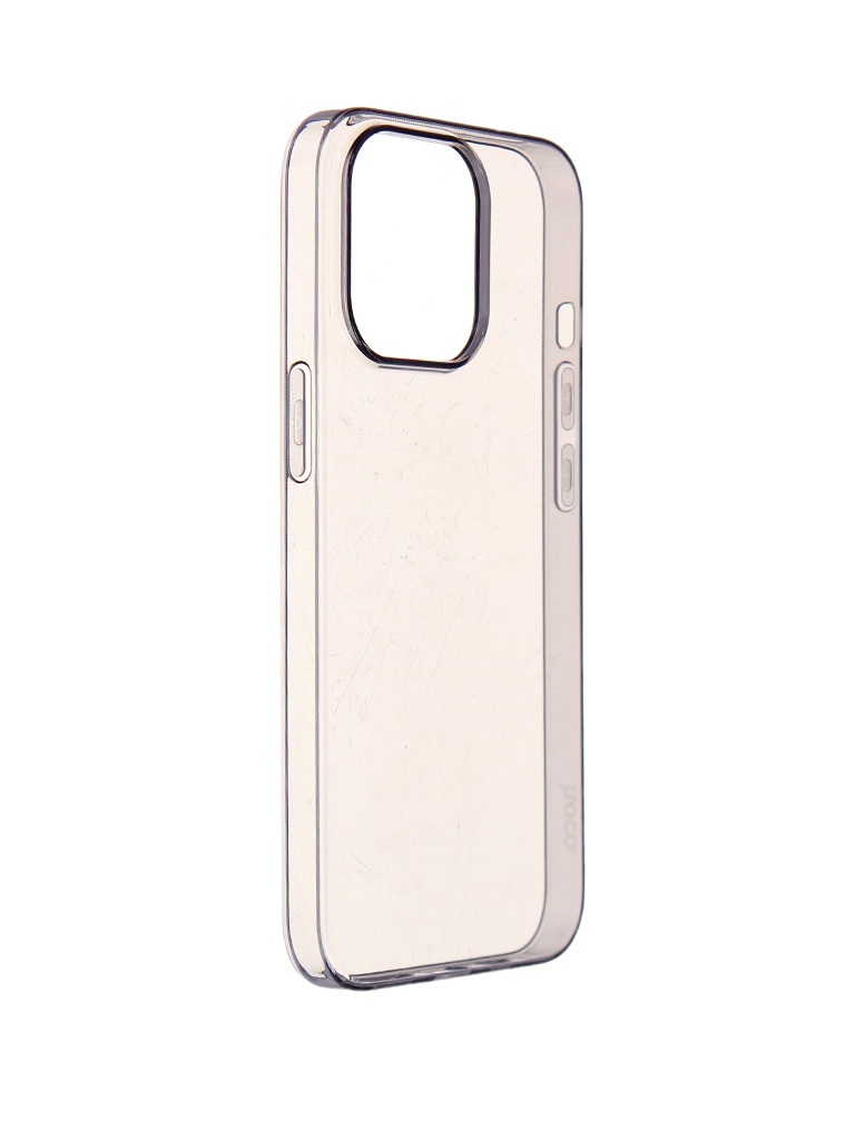 Чехол Hoco для APPLE iPhone 13 Pro Light TPU Transparent-Black 0L-00052883