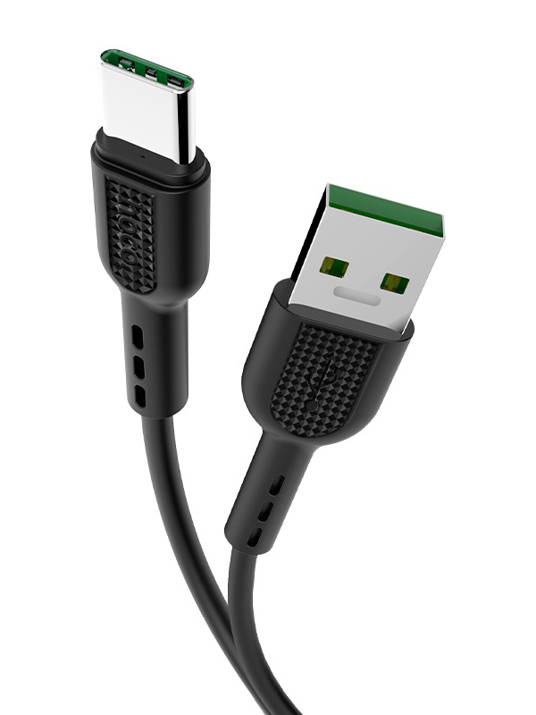 

Аксессуар Hoco X33 Surge USB - Type-C 5A 1m Black 6931474706119, X33 Surge