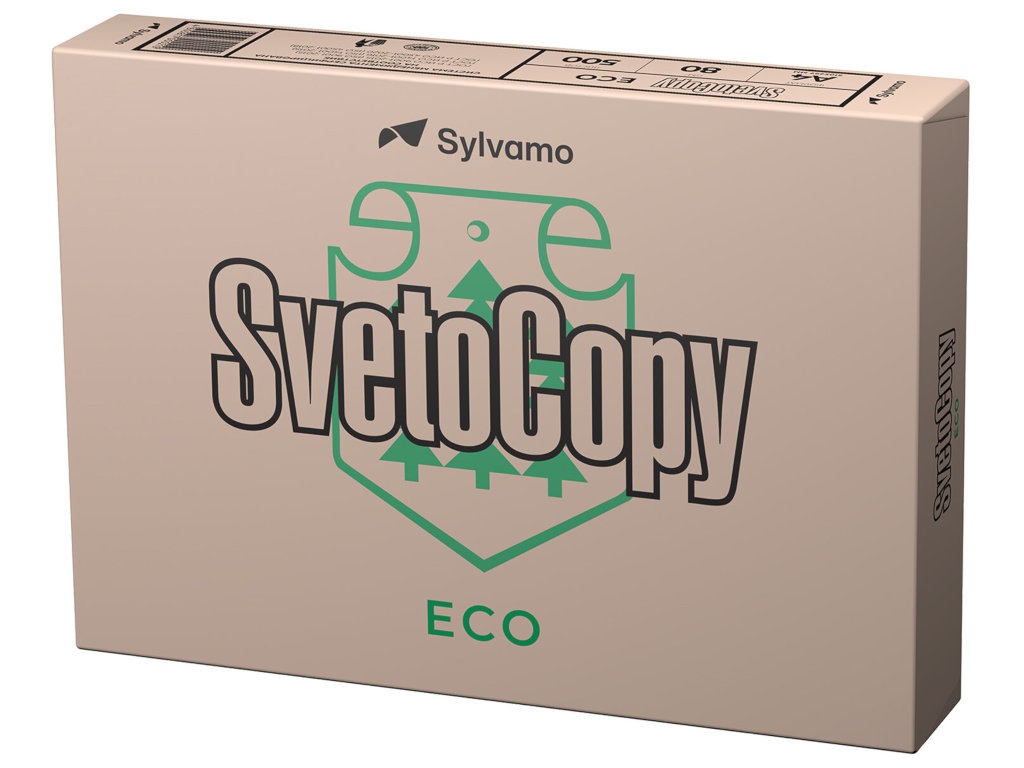 Бумага SvetoCopy Eco А4 80g/m2 500 листов портфолио школьника кубок 14 листов а4