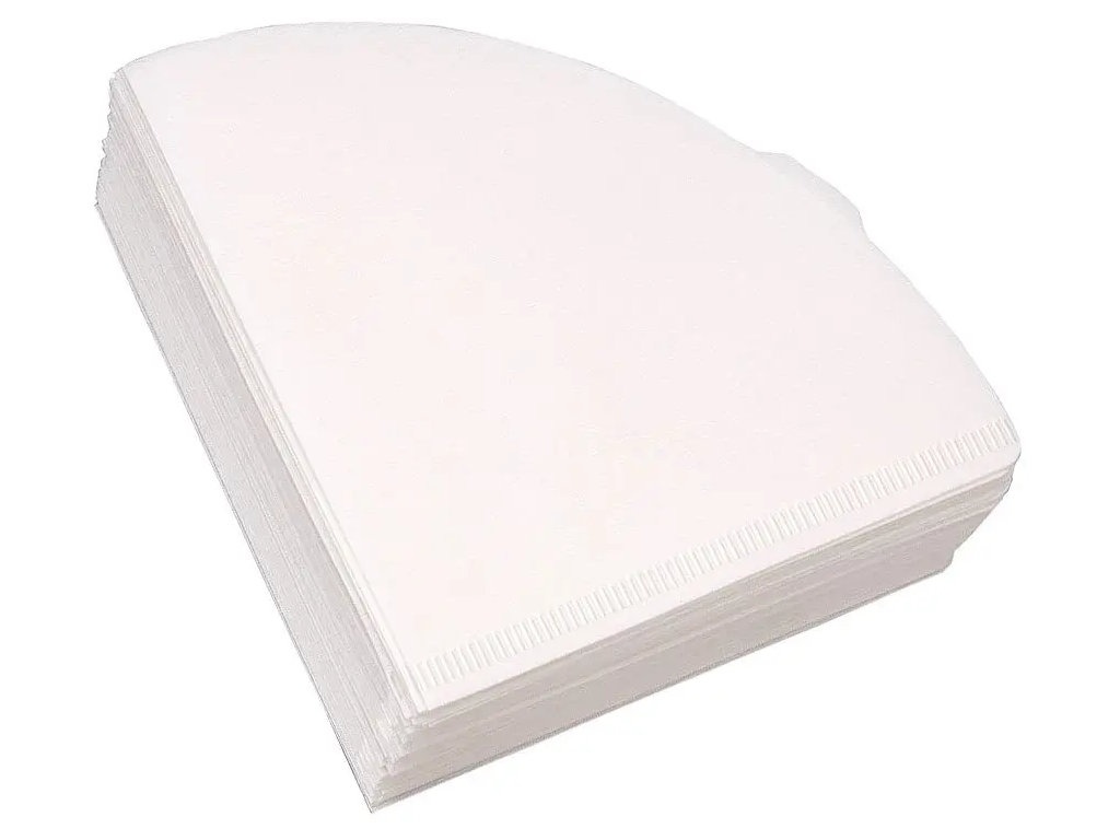 Фильтры бумажные для воронок Hario 100шт VCF-02-100W фильтры бумажные белые для воронок 100 шт hario vcf 01 100w