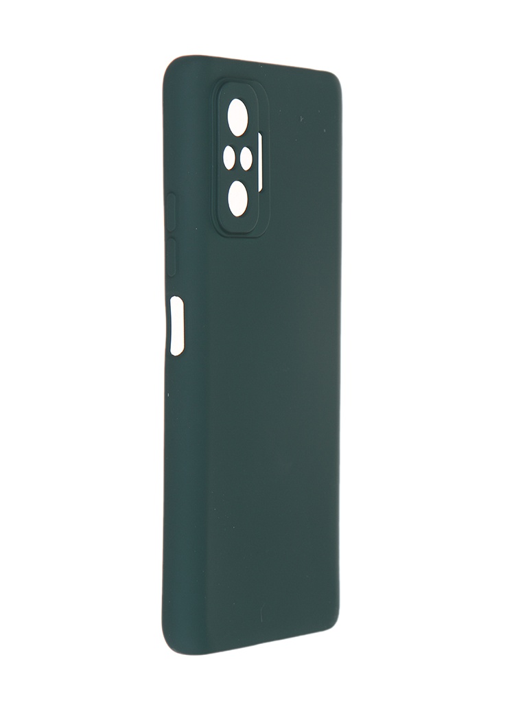 Чехол Pero для Xiaomi Redmi Note 10 Pro Liquid Silicone Dark Green PCLS-0084-NG