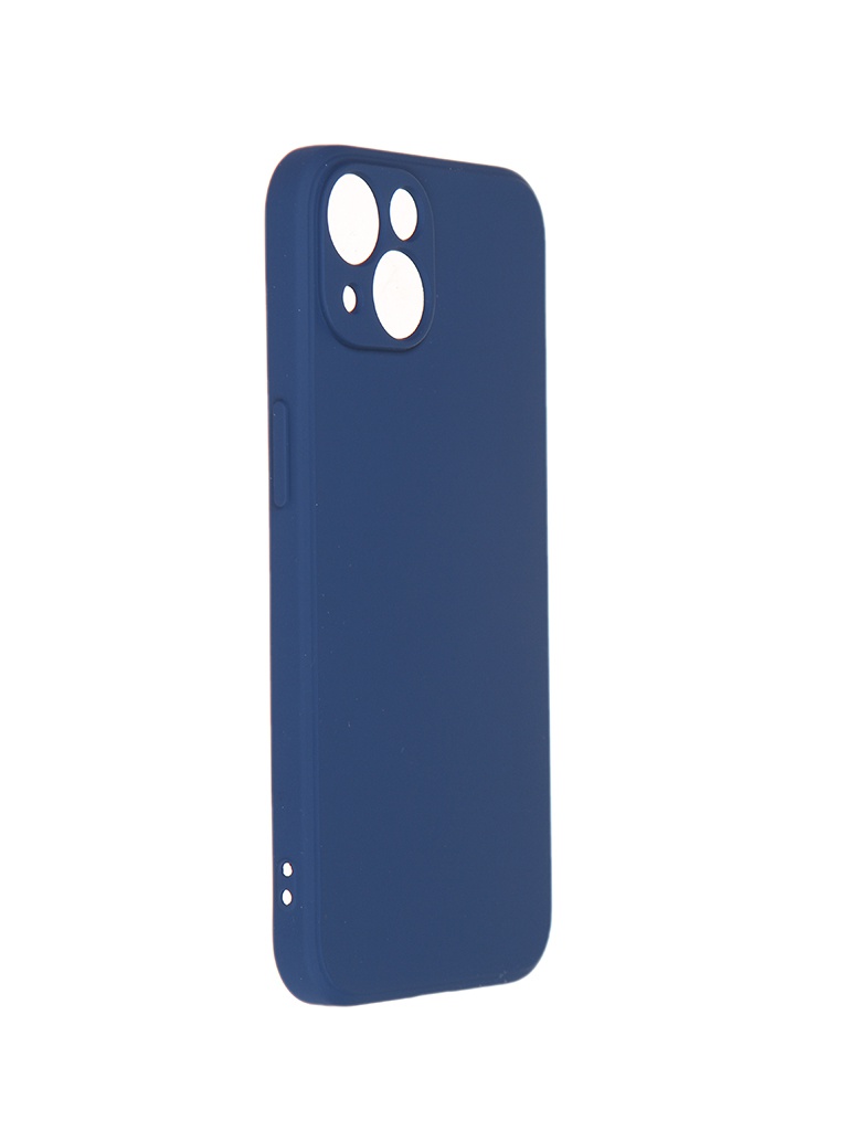Чехол Pero для APPLE iPhone 13 Liquid Silicone Blue PCLS-0069-BL