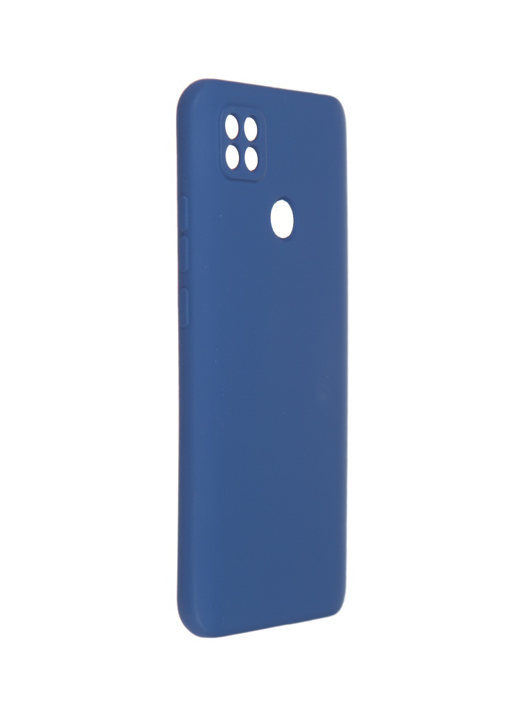 Чехол Pero для Xiaomi Redmi 9C Liquid Silicone Blue PCLS-0078-BL