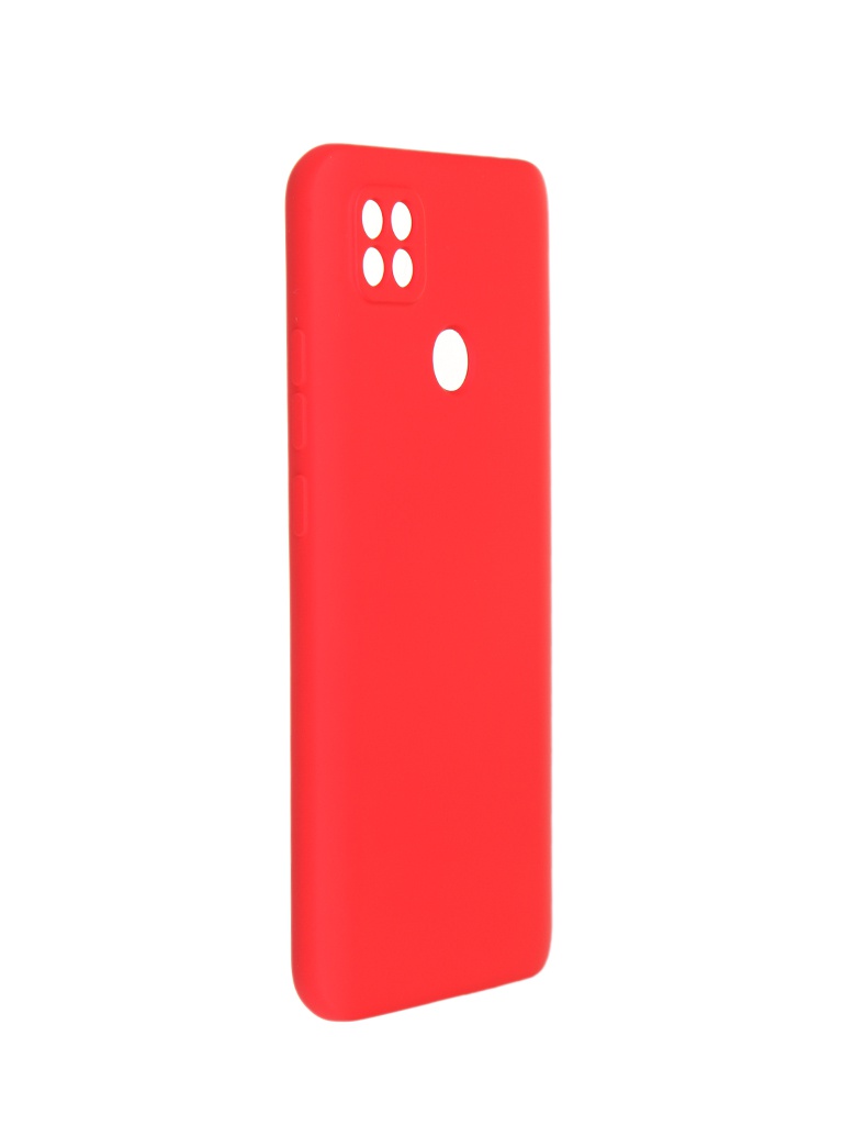 Чехол Pero для Xiaomi Redmi 9C Liquid Silicone Red PCLS-0078-RD