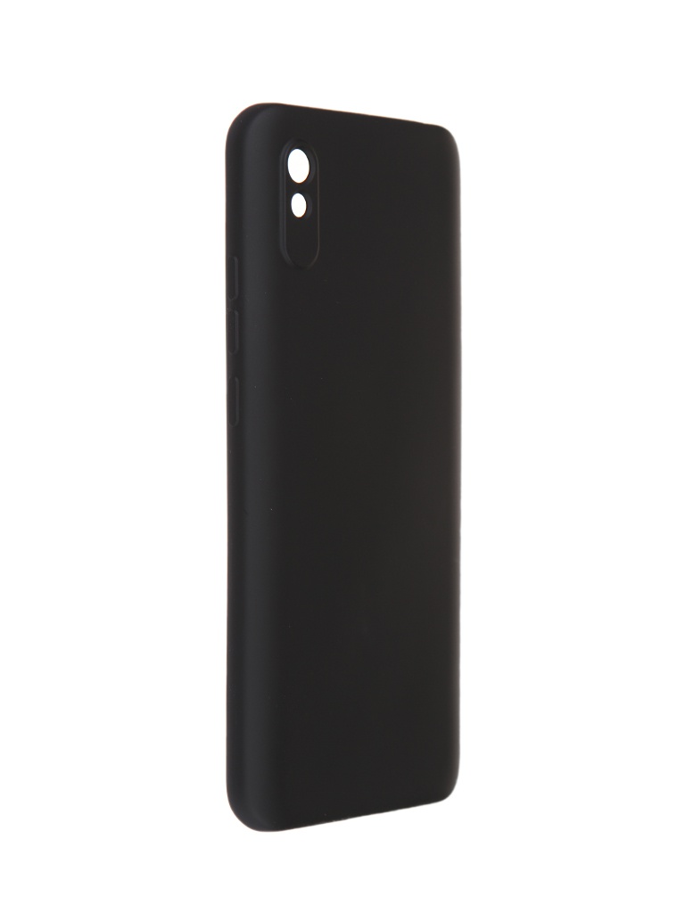 Чехол Pero для Xiaomi Redmi 9A Liquid Silicone Black PCLS-0077-BK