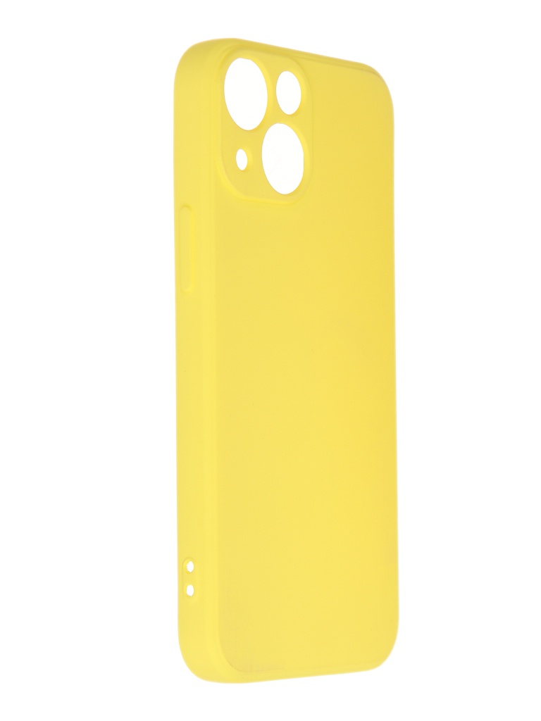 Чехол Pero для APPLE iPhone 13 mini Liquid Silicone Yellow PCLS-0068-YW