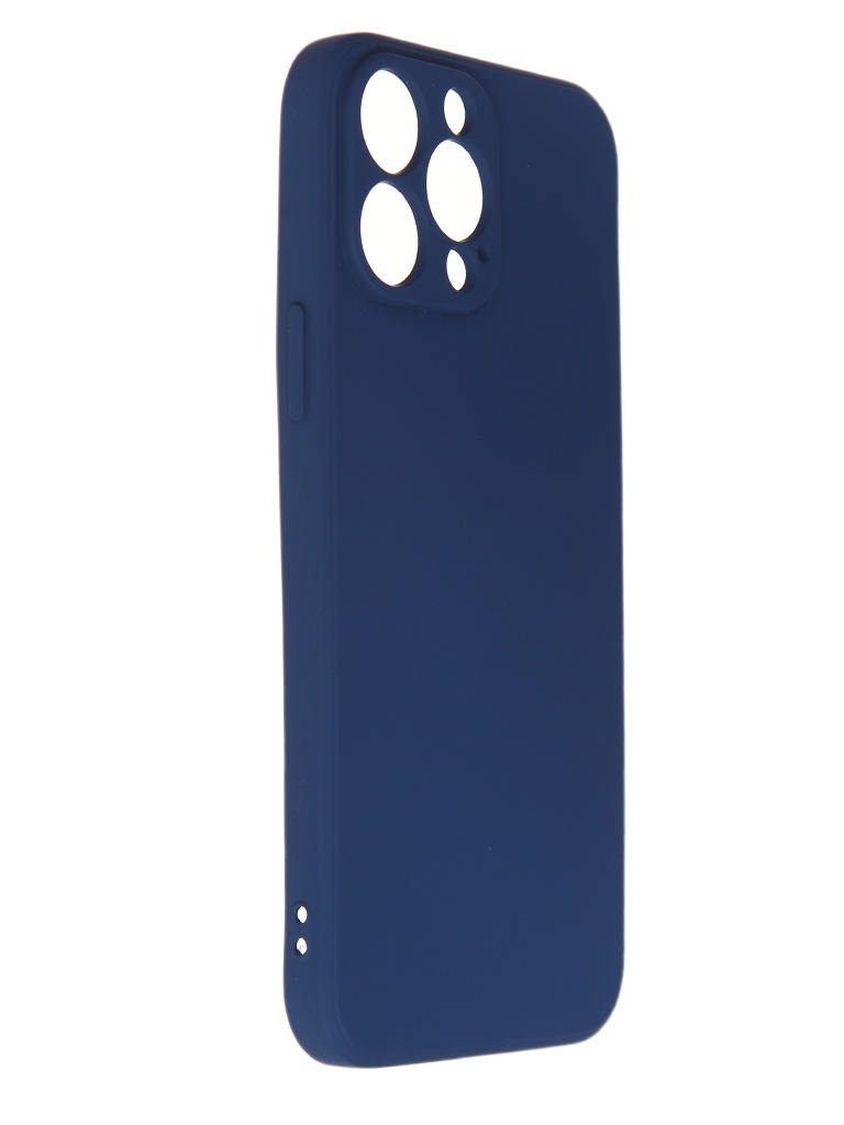 Чехол Pero для Liquid Silicone Blue PCLS-0071-BL APPLE iPhone 13 Pro Max