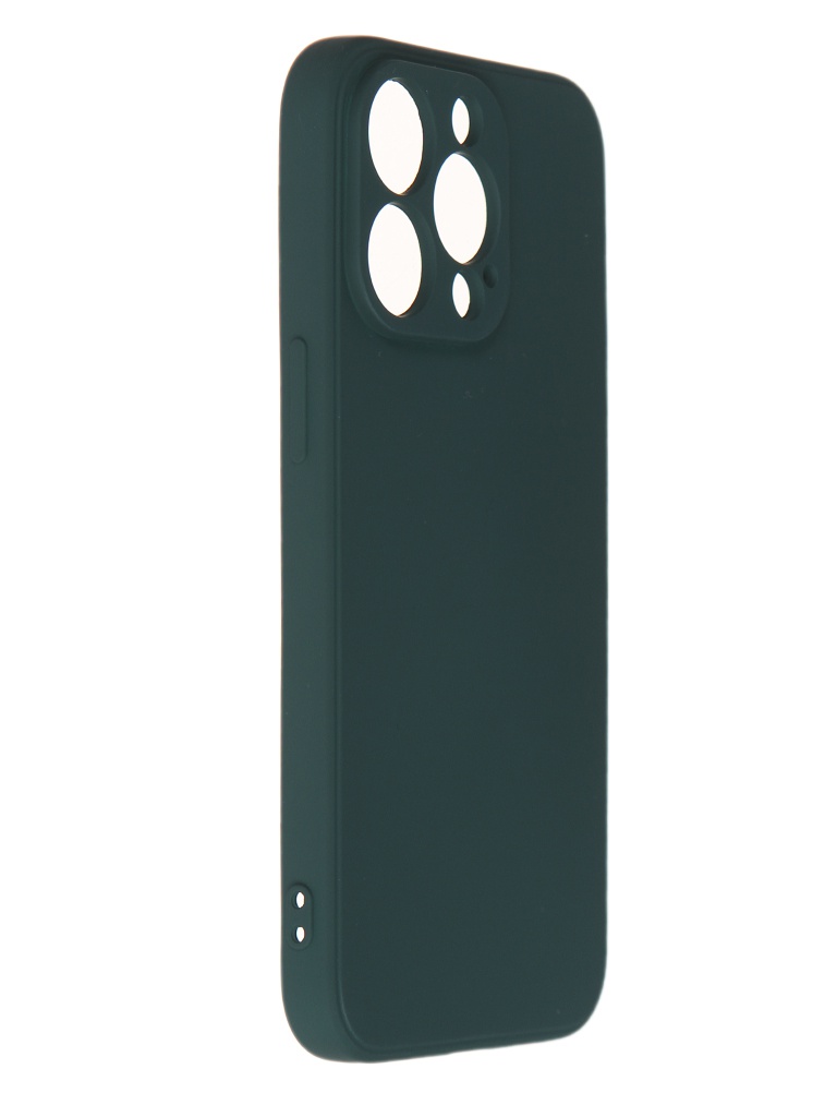 Чехол Pero для APPLE iPhone 13 Pro Liquid Silicone Dark Green PCLS-0070-NG