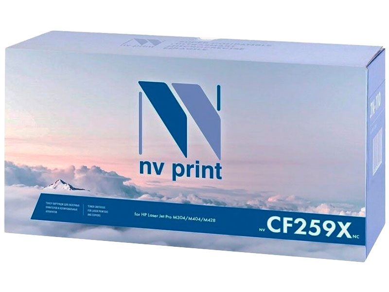

Картридж NV Print NV-CF259X Black для LaserJetPro M304/M404/M428, NV-CF259X