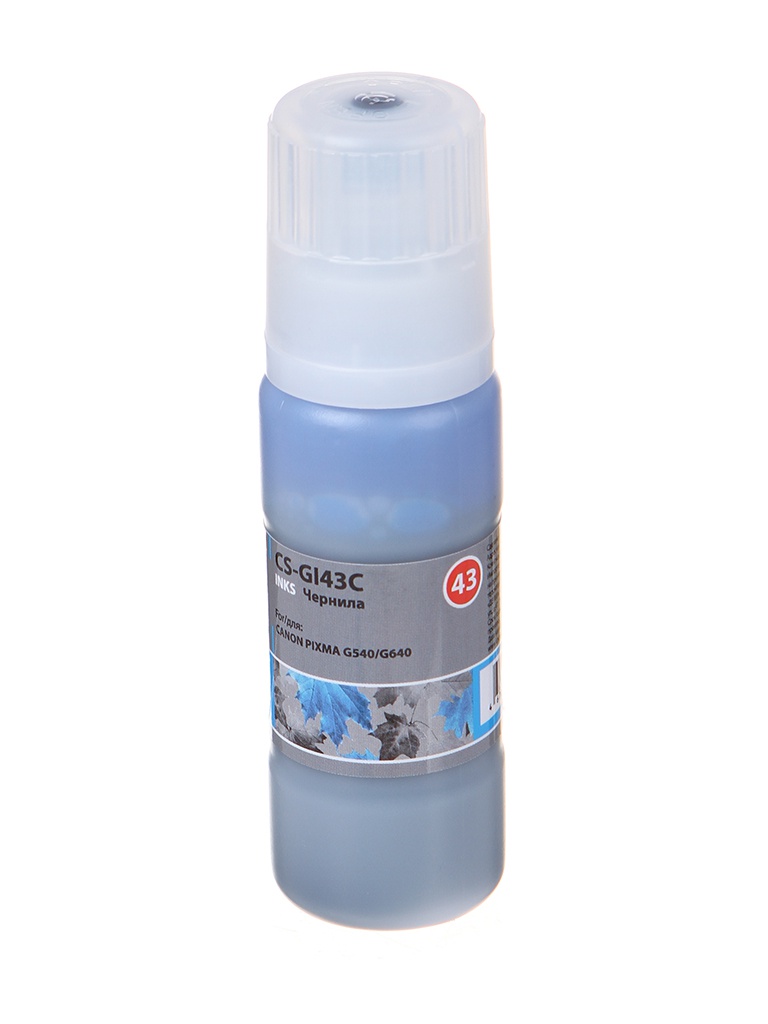 

Чернила Cactus CS-GI43C Cayn для Canon Pixma G640/540, CS-GI43C